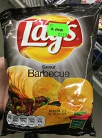 Sokerin määrä sisällä Lay's saveur barbecue