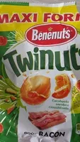 含糖量 Twinuts goût Bacon (maxi format)