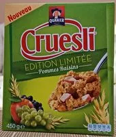 Zuckermenge drin Cruesli Édition Limitée croustillant Pommes Raisins