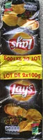 Amount of sugar in Lay's saveur barbecue lot de 2 x 100 g