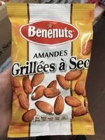 入っている砂糖の量 Amandes Grillées à Sec - Extra Croquantes