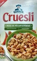 Zuckermenge drin Cruesli - Noix de pécan & pomme