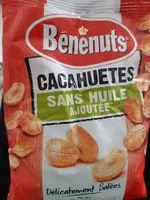 Cantidad de azúcar en Cacahuètes sans huile ajoutée