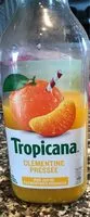 Quantité de sucre dans Tropicana Clémentines pressées