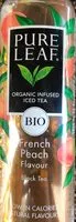 İçindeki şeker miktarı Pure Leaf Thé infusé glacé bio saveur pêche de Méditerranée 1 L