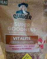 Sucre et nutriments contenus dans Super goodness