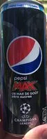 入っている砂糖の量 Pepsi Zéro Sleek 33 cl