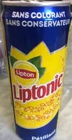 Quantité de sucre dans Liptonic