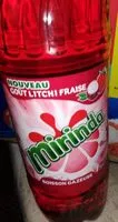 चीनी की मात्रा Mirinda Boisson gazeuse goût litchi-fraise