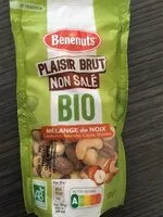 含糖量 Plaisir brut non sale bio - melange de noix