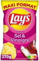 Amount of sugar in Lay's saveur sel & vinaigre maxi format