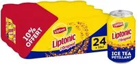 Quantité de sucre dans Lipton Liptonic l'original pétillant 24 x 33 cl dont 10% offert