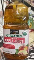 含糖量 Organic apple juice