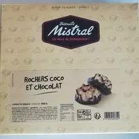 चीनी की मात्रा Rochers Coco et Chocolat