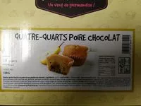 चीनी की मात्रा Quatre-Quarts Poire Chocolat