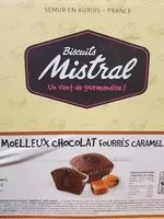 चीनी की मात्रा Moelleux chocolat fourrés caramel
