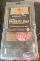 Sokerin määrä sisällä Uncured peppered genoa salami