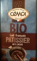Количество сахара в Lait Français Patissier 40% cacao
