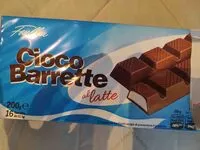 Cantidad de azúcar en Ciocco barrette
