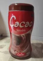 İçindeki şeker miktarı Cacao soluble