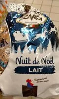 Quantité de sucre dans Nuit de Noël lait