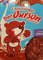 Количество сахара в Petit ourson guimauve