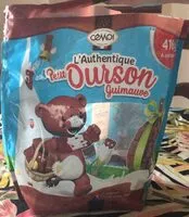 Количество сахара в oursons guimauve