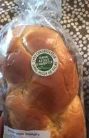 Suhkru kogus sees Brioche tressee boulangere