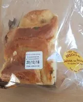Sokerin määrä sisällä Part de Brioche Suisse Raisins