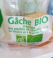 İçindeki şeker miktarı Gache bio tranchee pépite de chocolat