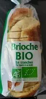 İçindeki şeker miktarı Brioche bio en tranche pur beurre et au levain