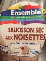 Quantité de sucre dans Saucisson aux noisettes