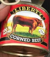 Suhkru kogus sees Liberty Corned Beef
