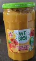 Количество сахара в Compote pomme pêche