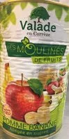 Sucre et nutriments contenus dans Les moulines de fruits