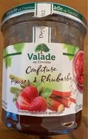 入っている砂糖の量 Confiture fraises et rhubarbe