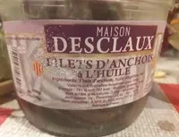 Sucre et nutriments contenus dans Maison desclaux