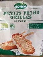 含糖量 Petits Pains Grillés au Froment