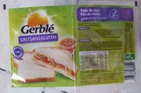 含糖量 Pain de mie farine de riz et maïs