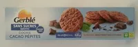 Amount of sugar in Gerblé - Sugar Free Cocoa Chip Cookie, 130g (4.6oz)