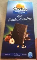 入っている砂糖の量 Noir Éclats de Noisettes