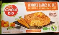 含糖量 Tendres carrés de blé - Carotte, potimarron, pavot