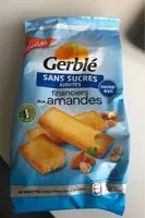 Количество сахара в Gerblé - No Sugar Added Almond Financiers, 175g (6.2oz)