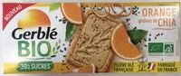 Количество сахара в Biscuits à l'orange Orange et au graines de Chia
