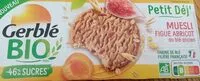 Количество сахара в Gerblé - Organic Muesli Fig Apricot Spelt Cookie, 132g (4.7oz)