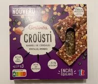 Sokerin määrä sisällä Crousti