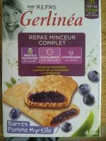 Sokerin määrä sisällä Barre Pomme Myrtille avec arôme naturel