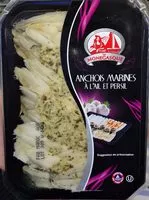Quantité de sucre dans Anchois marinés à l'ail et persil