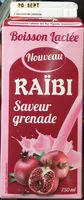 Sucre et nutriments contenus dans Raibi