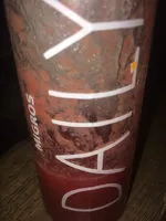 Sokerin määrä sisällä Jus frais avec des fraises